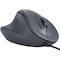 Elecom Left handed USB Wired Half Vertical Ergo Mouse, Silent Click, 5 Buttons, Windows, Mac, L size M-XGL31UBSKBK - alternate 1