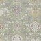 Homeroots 3' X 5' Artichoke Green Brown And Ivory Damask Washable Indoor Outdoor Area Rug 599388 - alternate 4