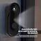 Wrightmaster Wired Plug-in Doorbell Camera with Chime, Night Vision, Audio Recording, IP66, Black ZR-X8 - alternate 3