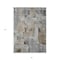 Homeroots 5' X 8' Gray Ivory And Brown Abstract Washable Indoor Outdoor Area Rug 596867 - alternate 6