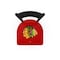 Holland Bar Stool Co 36" Blk Wrinkle Chicago Blackhawks Swivel Bar Stool, Ladder Back L01436ChiHwk-R - alternate 2