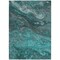 Homeroots 5' X 8' Teal Blue Aqua And Gray Abstract Washable Indoor Outdoor Area Rug 577842 - alternate 5