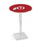 Holland Bar Stool Co 42" Chrome Utah Pub Table, 36" dia. Top L217C4236UtahUn - alternate 1