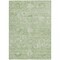 Homeroots 3' X 5' Artichoke Green And Ivory Damask Washable Indoor Outdoor Area Rug 603491 - alternate 4