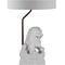 Jonathan Y Guardian Lion 27.5" Ceramic Classic Modern LED Table Lamp, White JYL4038A - alternate 3