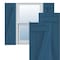 Ekena Millwork True Fit PVC Three Board Joined Board-n-Batten Shutters w/Z-Bar, Sojourn Blue , 16 1/8W x 42H, PR TFP102BBF16X042HB - alternate 1