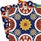Homeroots 5" X 5" Blue Red Yellow Mosaic Peel And Stick Tiles 400066 - alternate 4