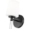 Z-Lite Henri Matte Black 1 Light Wall Sconce 7700-1S-MB - alternate 2