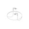 Monoprice Cat6A Ethernet Patch Cable - Bendable UTP 30AWG 2ft White 49145 - alternate 3