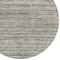 Homeroots 8' Pewter Round Striped Washable Indoor Outdoor Area Rug 607970 - alternate 4