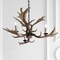 Jonathan Y Speller 27" Adjustable Resin Antler 3-Light LED Chandelier, Brown JYL6303A - alternate 8