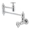 Kingston Brass Wall Mount Pot Filler Faucet, Polished Chrome KS3101CG - alternate 1