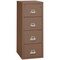 Fireking 4 Drawer, 1 Hr Fire & impact rated, 25" depth Letter Tan 4-1825-CTN - alternate 1
