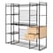 Homeroots 69" Black Metal Closet System 590273 - alternate 8