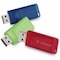 Microban Verbatim 16GB Store 'n' Go USB Flash Drive - 3pk - Red, Green, Blue - 16 GB - USB 2.0 Type A, 3PK 99122 - alternate 2