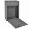 Mail Boss Olympus Locking Wall-Mount Drop Box, Granite, 16-Gauge Steel 805930 - alternate 6