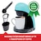 Brentwood Industries Single Serve Coffee Maker with Porcelain Mug in Blue TS-112BL - alternate 2