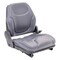 Uni Pro 481 Seat Top Assembly | Gray Vinyl 8811 - alternate 8