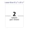 Avery Printable Blank Shipping Labels, PK200 8426 - alternate 3