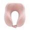 Home-Complete Travel Pillow Memory Foam Pillow with Washable Cover Neck Pillows for Sleeping, Pink HT-PILLOW2-PNK - alternate 1
