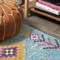 Jonathan Y Tribal Love Geometric Light Blue/Multi 3 ft. x 5 ft. Area Rug MOH105D-3 - alternate 2