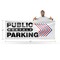 Signmission Public Monthly Parking Right, 48 Inch x 120 Inch, Vinyl Banner B-120-30820 - alternate 3