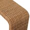 Homeroots 48in Beige and Brown Boucle and Solid Wood Upholstered Bench 723429 - alternate 4