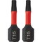 Do It Best 1'' T15 Torx Impact Ready Screwdriver Bit, 2PK QJDIB-SC-025 - alternate 1