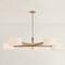Troy Lighting Mailo 65in wide 5 Light Chandelier in Patina Brass F5665-PBR - alternate 5