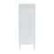 Baxton Studio Roni Modern White Wood 4-Drawer Chest with Scalloped Edges 256-14084-ZORO - alternate 4