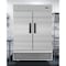Koolmore 54" 2 Door Stainless Steel Commercial Reach-In Refrigerator Cooler  - 47 cu. ft RIR-2D-SS - alternate 5