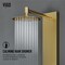 Vigo 59 in. H x 6 in. W 4-Jet Shower Panel System with Round Head and Hand Shower Wand in Brushed Gold VG08013MG - alternate 3