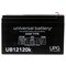 Upg 12V 12Ah F1, Battery D5744 - alternate 6