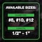 Teks #8 x 1/2 in Metal-to-Metal Screws, Low Profile, Drill Point, Star Drive, w/ T-20 Bit, Zinc, 240PK 21303 - alternate 4