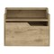 Homeroots 13" Beige Wood One Drawer Floating Nightstand 543703 - alternate 1