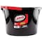 Libman Libman Oval Utility Bucket, 3.5 gal Capacity, 15.81 in Dia, Polymer, Black 1272 - alternate 2