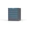 Strong Hold 6 drawer cabinet - (1x 3ft, 4x 4ft, 1x 5ft) - Blue accents - Keyed Alike S3036-PPAAS-0602FS - alternate 3