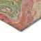 Homeroots 3' X 5' Coral Green And Ivory Abstract Washable Indoor Outdoor Area Rug 602617 - alternate 3