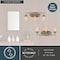 Vaxcel Avenant 3 Light Bronze Bathroom Vanity Fixture W0156 - alternate 6