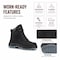 Handpoint Mens 6 in Soft Toe Work Boots-EH Safety Boots with KEVLAR Puncture Resistant Midsole, Black, 12 80N01BK-EE-12 - alternate 4
