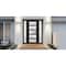 Vdomdoors Front Exterior Prehung FiberGlass Door Frosted Glass / Manux 8002 Matte Black / 2 Sidelight Exterio MANUX8002EXD-BLK-W14+30+14 x H80-RH - alternate 3