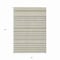 Homeroots 5' X 8' Linen And Lime Green Striped Washable Indoor Outdoor Area Rug  610535 - alternate 3
