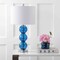Jonathan Y Bella 27" Glass Triple-Sphere LED Table Lamp, Cobalt Blue/Chrome, 2PK JYL1070E-SET2 - alternate 5