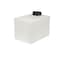 Norwesco Utility Tank, 17 in, White, Rectangular 44853-DS - alternate 1