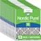 Nordic Pure 12x25x2 Pleated Air Filter, High Capacity, Electrostatically Charged Synthetic Media, MERV 13 12x25x2M13-12 - alternate 1