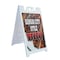 Signmission Kansas City Style Bbq, A-Frame & 2 Decals Installed, Heavy-Duty Plastic Frame SBHD-D-2436-Kansas City Style Bbq - alternate 1