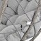 Leisuremod Summit Foldable Egg Swing Chair with Stand, Grey UV-Resistant Wicker, & Weatherproof SSCGR-35LGR - alternate 6