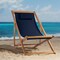 Lavish Home Beach Lounge Chair Adjustable Height Reclining Sling Chair Portable Wood Folding Chair 50-LG1513 - alternate 5