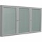 Ghent Enclosed Vinyl Bulletin Board 36x72", Satin PA33672VX-193 - alternate 1