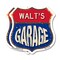 Signmission Walt's Garage, 12 inch X 12 inch, Plastic Sign, 2PK SHI-P-2PACK-12-383-WALT - alternate 1